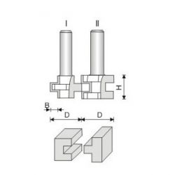 QG-方齒榫合刀